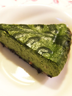 水切りヨーグルトで抹茶チーズケーキ(風)-レシピのメイン写真