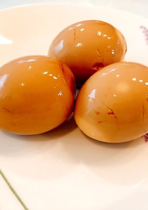 オイスターソースで美味しい味付きたまご-レシピのメイン写真