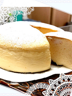 ヨーグルトスフレケーキ-レシピのメイン写真