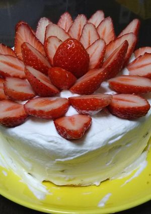 スポンジケーキ-レシピのメイン写真