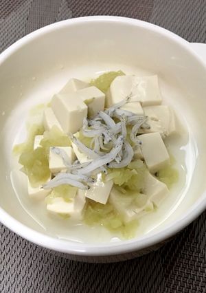 離乳食中期❀豆腐のしらす乗せ-レシピのメイン写真
