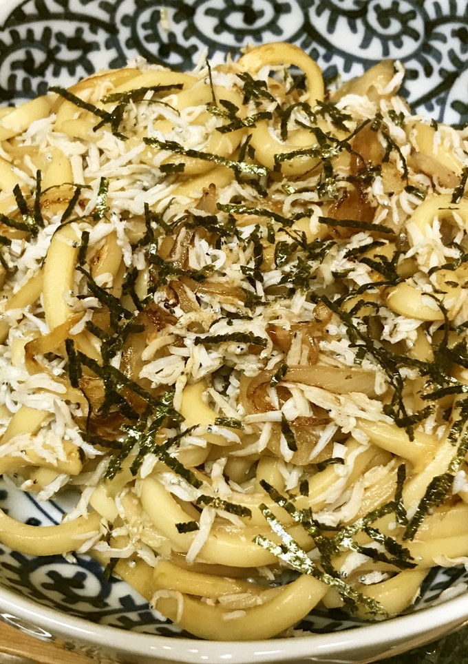 しらすたっぷりの焼きうどん-レシピのメイン写真