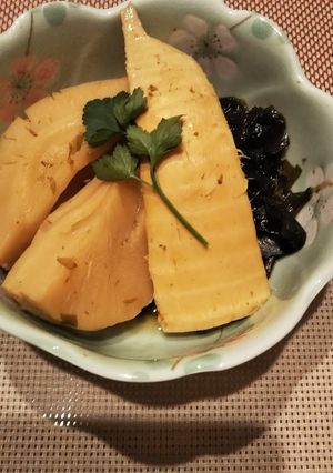 たけのことわかめの炊き合わせ-レシピのメイン写真