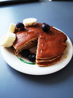 【超簡単】☆プロテインパンケーキ☆-レシピのメイン写真