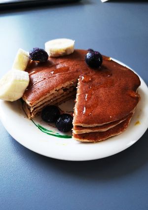 【超簡単】☆プロテインパンケーキ☆-レシピのメイン写真