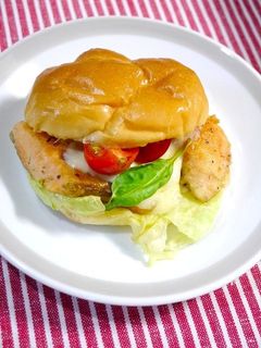 簡単!香草銀鮭のチーズサンド-レシピのメイン写真
