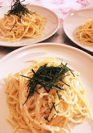 秘密にしたい♡我が家のたらこパスタ-レシピのメイン写真