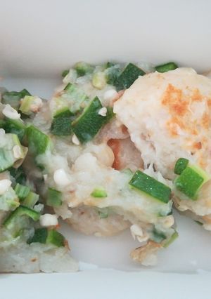 離乳食に☆もちもち蓮根ハンバーグ-レシピのメイン写真