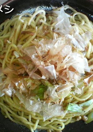 納豆☆ねぎ塩焼きそば-レシピのメイン写真