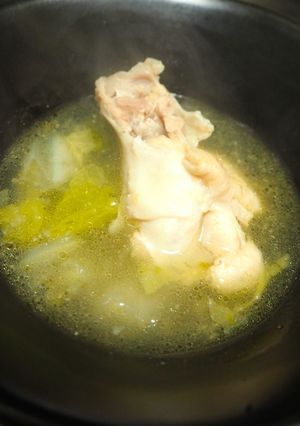 白菜と鶏手羽のスープ-レシピのメイン写真