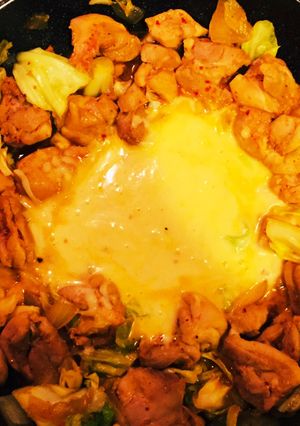 簡単 ピリ辛チーズタッカルビ-レシピのメイン写真