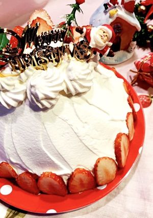 簡単♪♪可愛い♡クリスマスドームケーキ-レシピのメイン写真