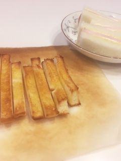 ふんわりサンドと耳シュガートースト-レシピのメイン写真