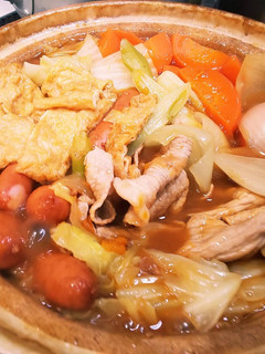 カレーからのカレー鍋!コラからの旬は鍋で-レシピのメイン写真