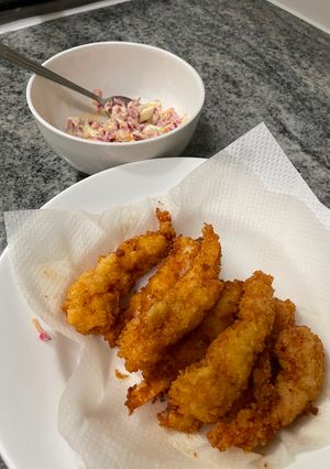 Deep fried shrimp and tartar sauce: エビフライとタルタルソース-レシピのメイン写真