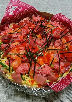 海鮮ケーキ寿司-レシピのメイン写真