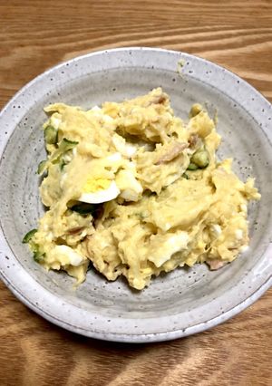 活力なべでポテトサラダ☆酢と砂糖入り☆-レシピのメイン写真