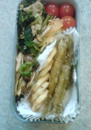 わかさぎ&じゃが芋から揚げ入り弁当-レシピのメイン写真