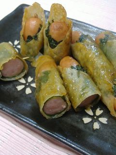 ウインナーのパリパリ巻き-レシピのメイン写真