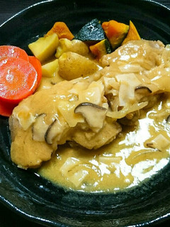 .チキンのオレンジジュース煮:)-レシピのメイン写真