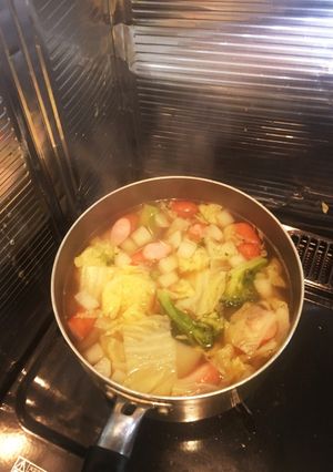 超簡単コンソメスープ！-レシピのメイン写真