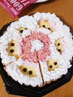 簡単!サンタたくさんデコケーキ♡-レシピのメイン写真