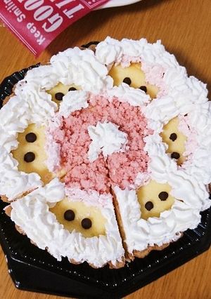 簡単！サンタたくさんデコケーキ♡-レシピのメイン写真