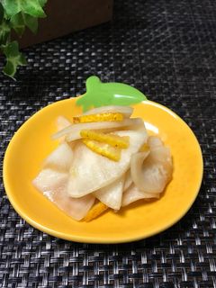 ☆カブとゆずの酢の物☆-レシピのメイン写真