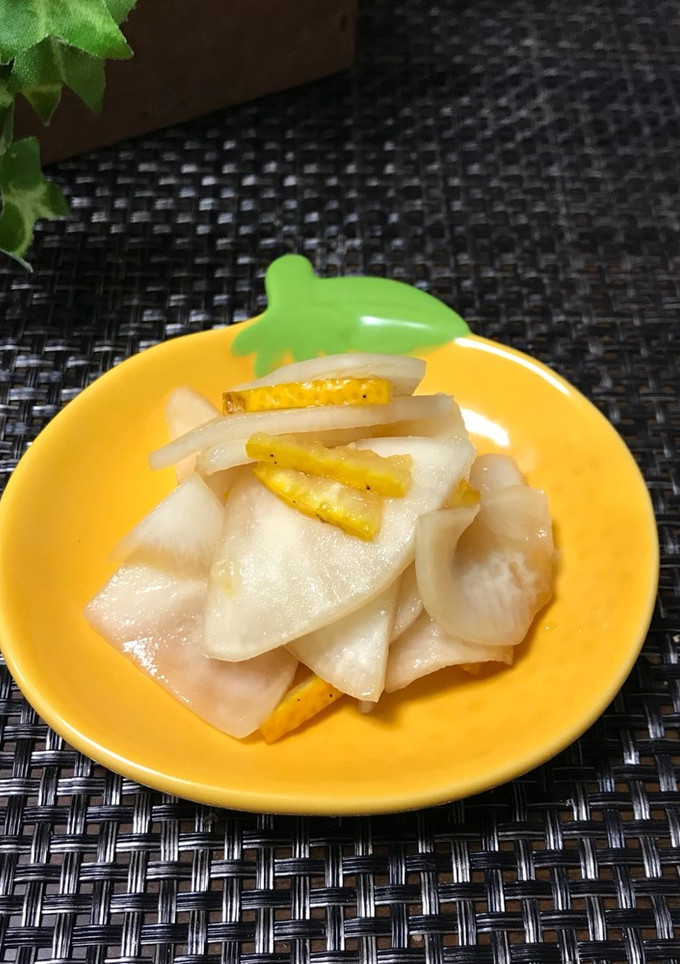 ☆カブとゆずの酢の物☆-レシピのメイン写真