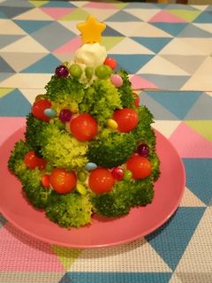 ポテサラクリスマスツリー❤ミニ❤-レシピのメイン写真