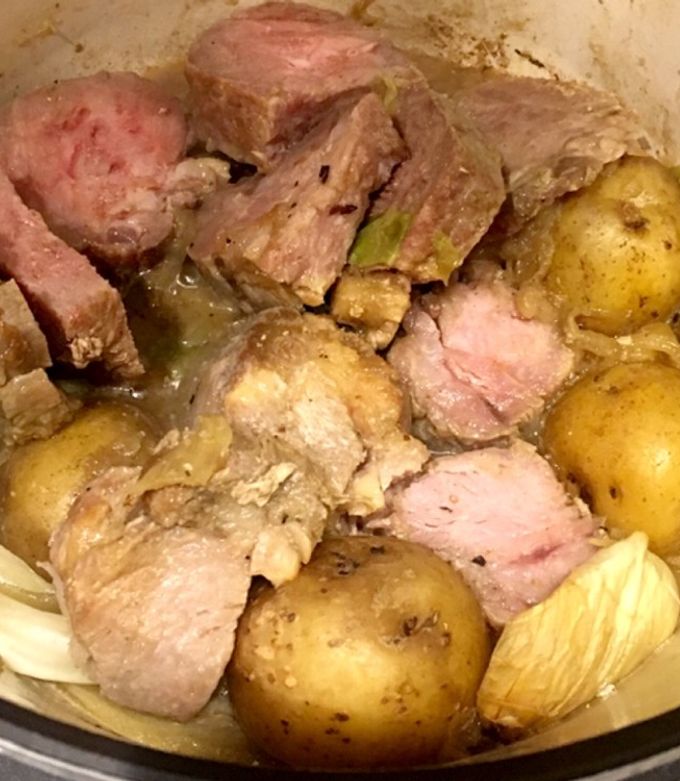 無水鍋で煮豚(塩煮)-レシピのメイン写真