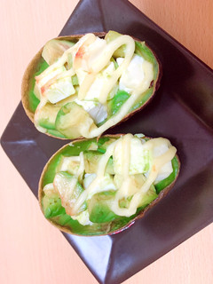 アボカドとクリームチーズ焼き-レシピのメイン写真