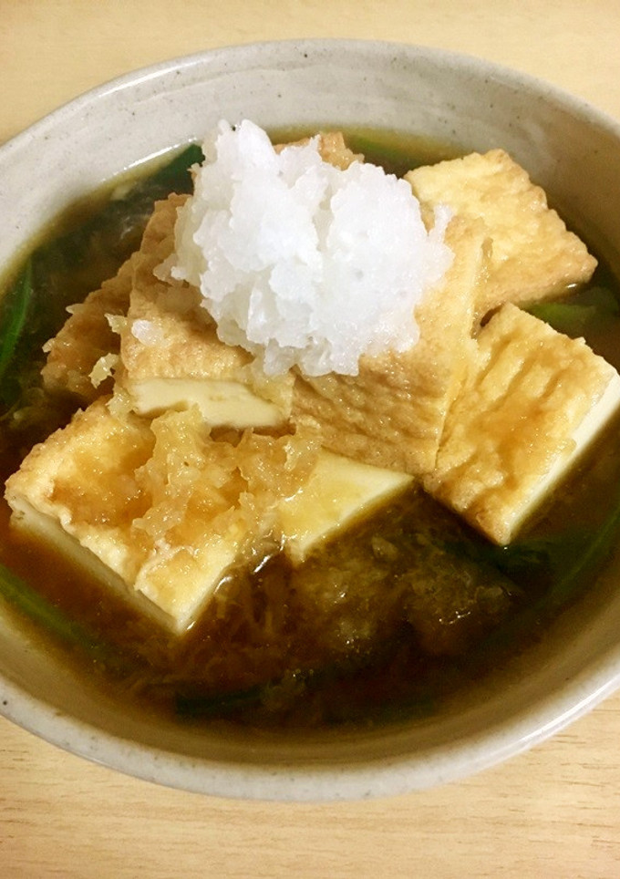 厚揚げで簡単★揚げ出し豆腐-レシピのメイン写真