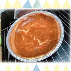รูปของ なめらか〜✩ベイクドチーズケーキ
