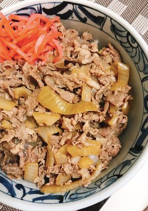 ⭐️⭐️⭐️吉野家より美味しい自家製牛丼-レシピのメイン写真