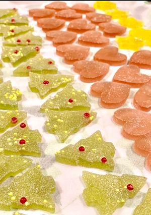 クリスマスの琥珀糖-レシピのメイン写真