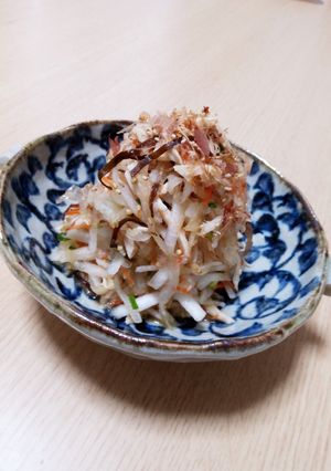 ☆サッパリ！大根とむね肉の塩昆布サラダ☆-レシピのメイン写真