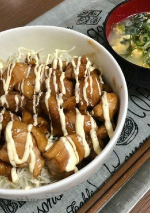 絶品！だけど簡単 鶏の照り焼き丼-レシピのメイン写真