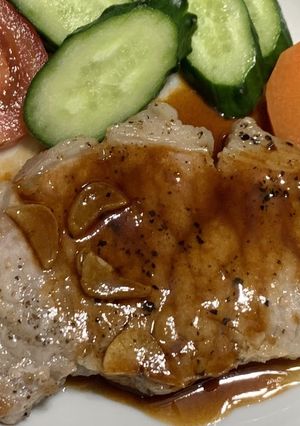 ポークステーキ（備忘録）-レシピのメイン写真