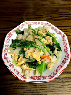 小松菜の野菜炒飯-レシピのメイン写真