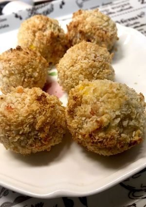 ポテトサラダで☆一口コロッケ☆-レシピのメイン写真