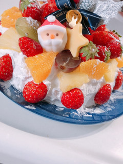 フルーツたっぷり♥リースケーキ-レシピのメイン写真