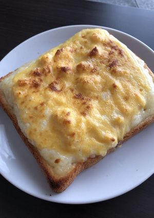 溶き卵トースト-レシピのメイン写真