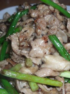 歯ごたえ最高!にんにくの芽と豚肉の炒め-レシピのメイン写真