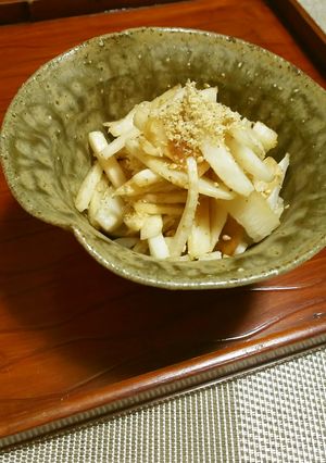 【野菜ソムリエ】聖護院かぶの皮のきんぴら-レシピのメイン写真