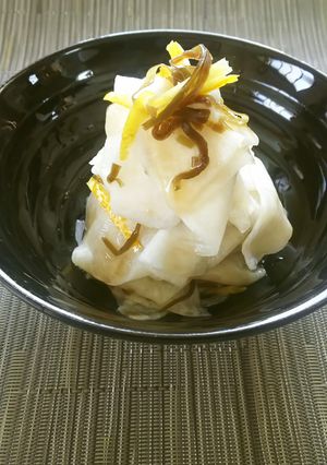 聖護院かぶと塩昆布の即席漬け-レシピのメイン写真