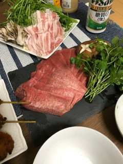 牛タンしゃぶしゃぶ☆クレソン鍋-レシピのメイン写真