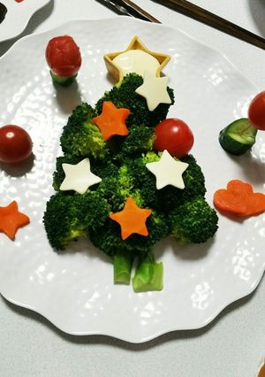 クリスマスツリー-レシピのメイン写真