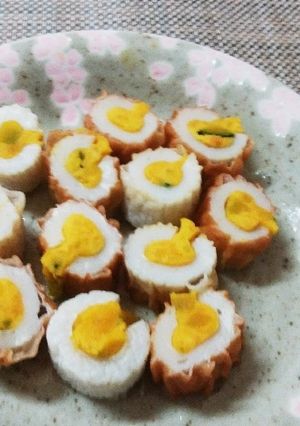 ☆ちくわの中にカボチャサラダ☆-レシピのメイン写真