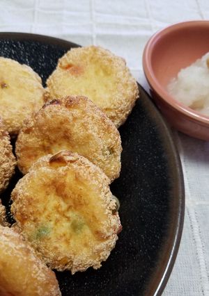 豆腐とミックスベジタブルで手作りがんも-レシピのメイン写真